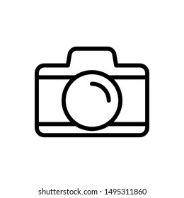 Camera icon vector design template