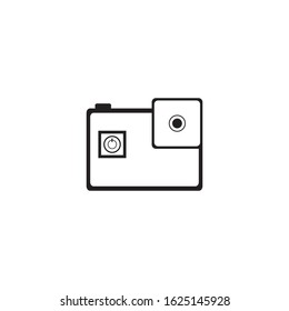 Camera icon vector design template