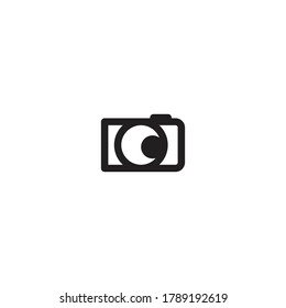 camera icon vector design template