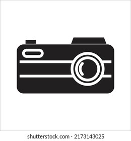 camera icon vector design template