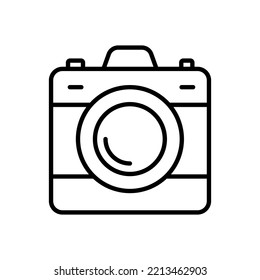 Camera icon vector design templates isolated on white background