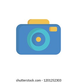 camera icon vector. electric appliances icon flat style