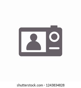 Camera icon. Vector  Eps 10 
