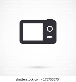 Camera icon. Vector  Eps 10  . Lorem Ipsum Flat Design 