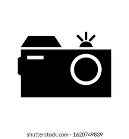 Camera icon vector. Eps10 vector illustration.