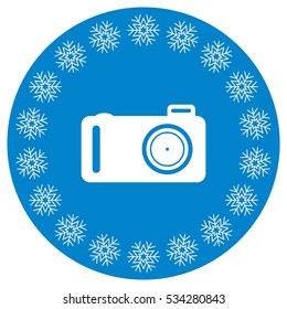 Camera Icon Vector flat design style