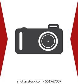 Camera Icon Vector flat design style