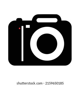 Icono de cámara vector de cámara fotográfica plana aislado. Signo moderno de fotografía de instantánea simple