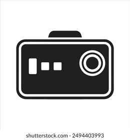 Camera icon. Vector and glyph