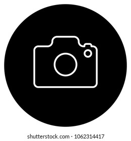 Camera icon. Vector illustration