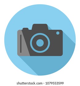 camera icon. vector illustration.