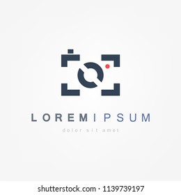 Camera icon. Vector illustration