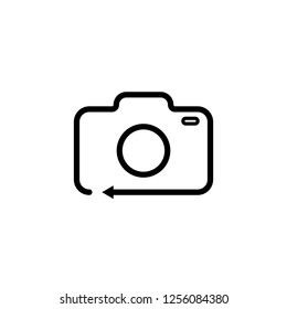 Camera icon vector illustration