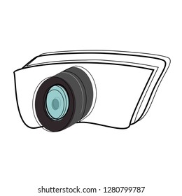 Camera icon, Vector illustration
