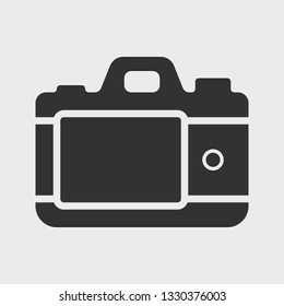 Camera icon. Vector illustration.