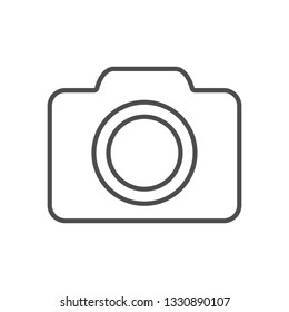 Camera icon. Vector illustration.