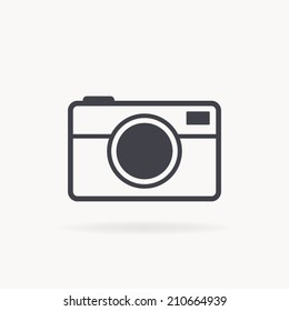 Camera Icon , Vector Illustration