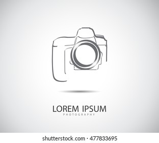 Camera icon, Vector illustration