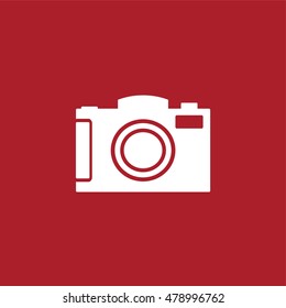 Camera icon . Vector illustration