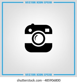 Camera icon vector illustration