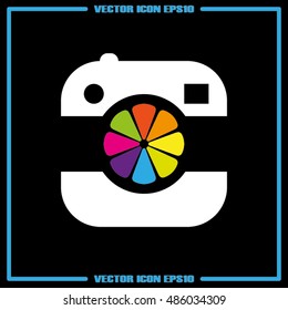 Camera icon vector illustration