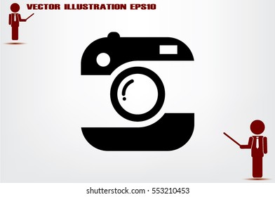 Camera icon vector illustration