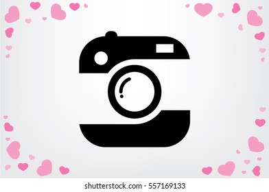 Camera icon vector illustration