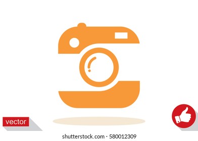 Camera icon vector illustration