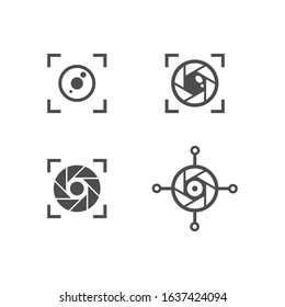 Camera icon vector illustration design template