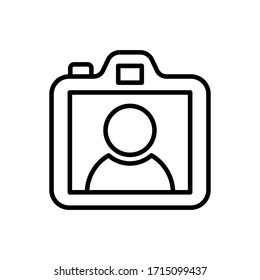 Camera Icon Vector Illustration. Camera design vector template. Camera icon flat design vector for website, symbol, logo, sign, app, UI.
