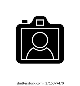 Camera Icon Vector Illustration. Camera design vector template. Camera icon flat design vector for website, symbol, logo, sign, app, UI.