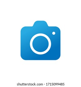 Camera Icon Vector Illustration. Camera design vector template. Camera icon flat design vector for website, symbol, logo, sign, app, UI.