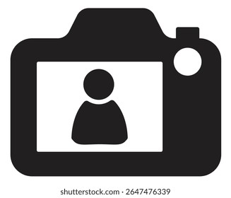 Camera icon vector illustration design on white background