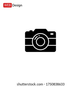 camera icon. Vector illustration EPS 10.