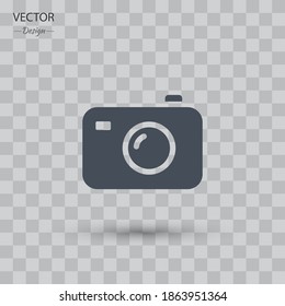 camera icon. Vector illustration EPS 10.