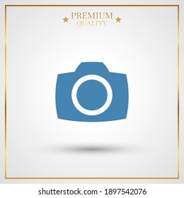 camera icon. Vector illustration EPS 10.