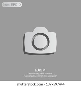 Camera Icon. Vector Illustration EPS 10.