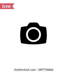 camera icon. Vector illustration EPS 10.