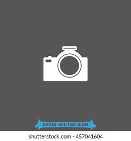 Camera icon vector illustration EPS 10.
