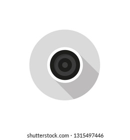 Camera icon. Vector illustration flat design.