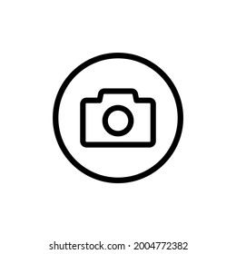 camera icon and  Vector illustration isolated on a white background. Premium quality for mobile apps, user interface, presentation, and website. pixel perfect icon