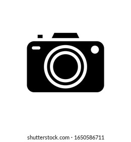 Camera Icon Vector Illustration Logo Template