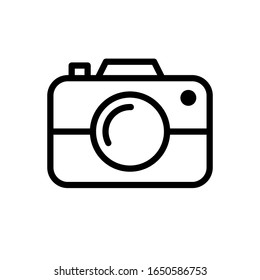 Camera Icon Vector Illustration Logo Template