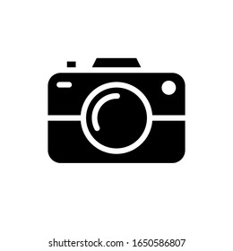 Camera Icon Vector Illustration Logo Template