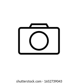 Camera Icon vector illustration logo template for many purpose. Isolated on white background.