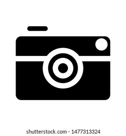 Camera Icon Vector Illustration on white background