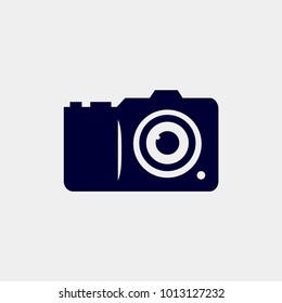 camera icon, vector illustration. photo icon