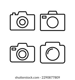 Camera icon vector illustration. photo camera sign and symbol. photography icon.