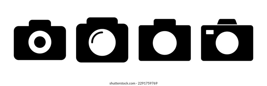 Camera icon vector illustration. photo camera sign and symbol. photography icon.
