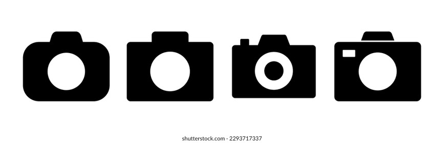 Camera icon vector illustration. photo camera sign and symbol. photography icon.